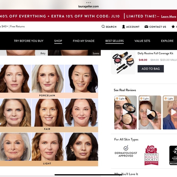 Laura Gellar baked balance and brighten - Picture 3 of 5